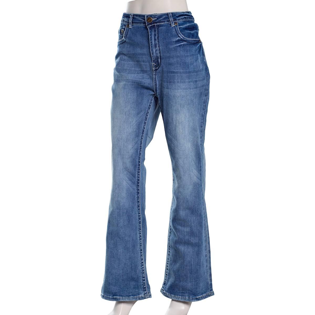 Juniors Plus Gogo Jeans High Rise Bootcut Jeans w/ Rhinestones