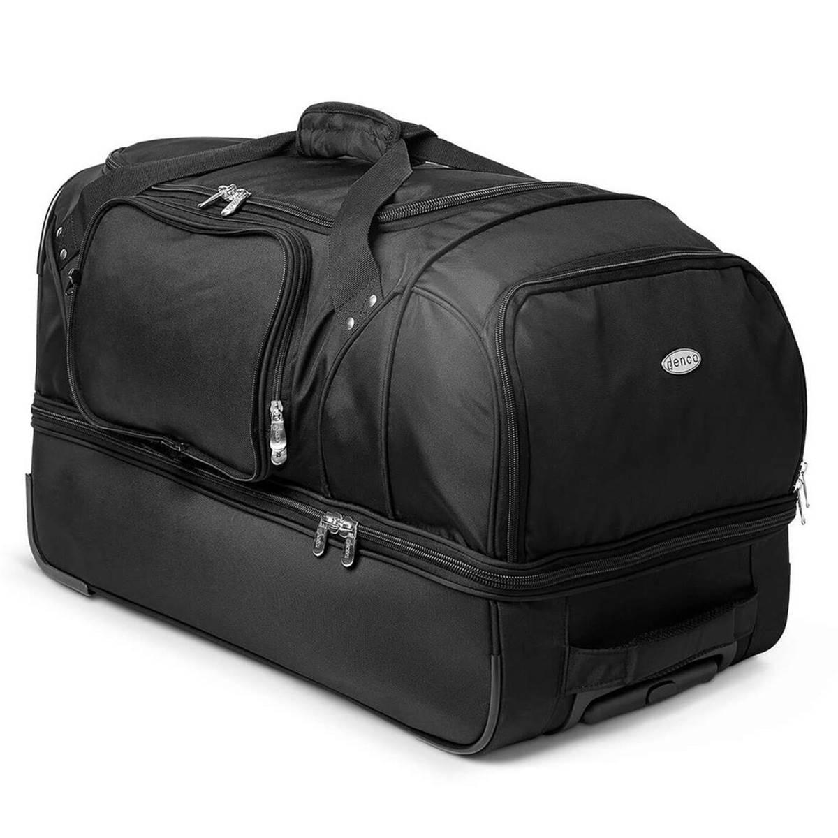 Mojo Philadelphia Eagles 27in. Drop Bottom Wheeled Duffel Bag