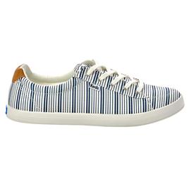 Womens Keds Crest-1 Striped Canvas Casual Shoes