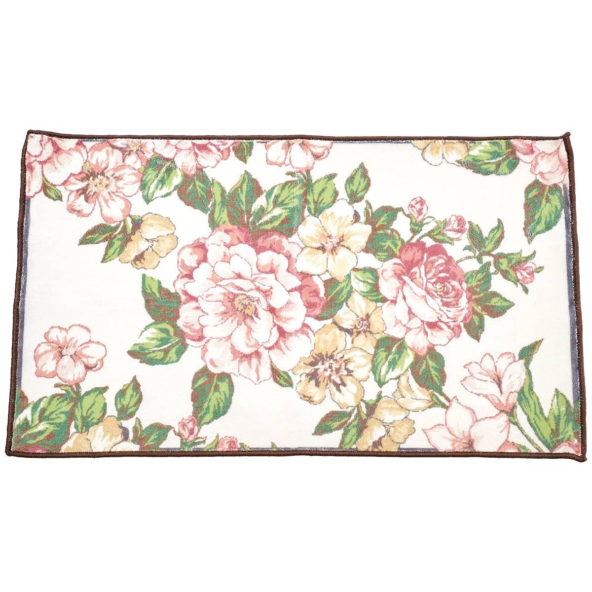 Nourison Floral & Pink Rose Accent Rug