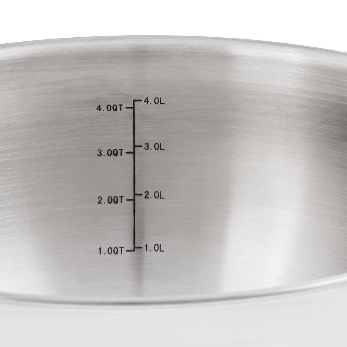 BergHOFF Belly Shape 18/10 Stainless Steel Stockpot w/ Lid