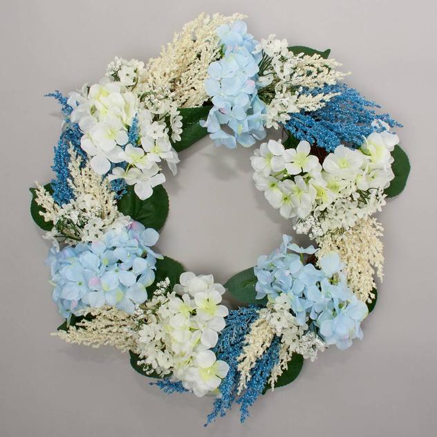 Hydrangea Heather Wreath