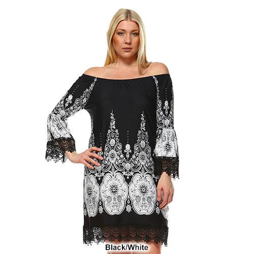 Plus Size White Mark Mya Dress