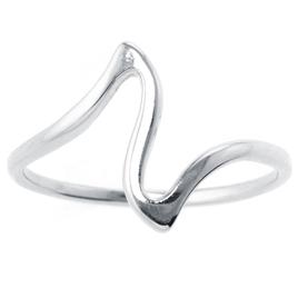 Sterling Silver Abstract Ring