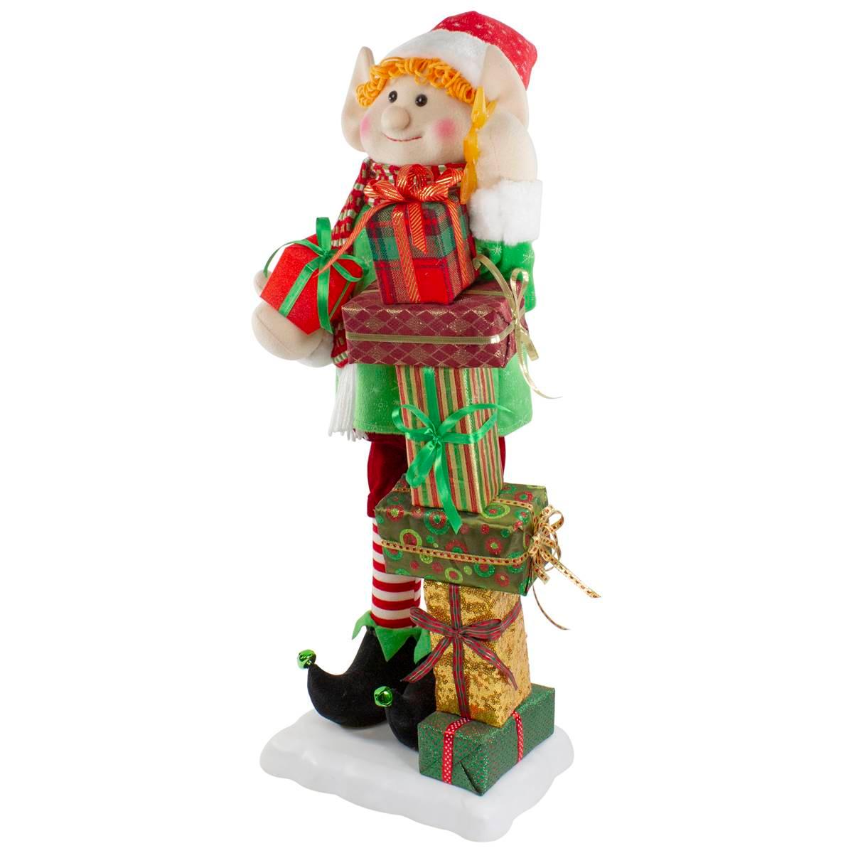 Northlight Seasonal 30in. Animated Elf Musical Christmas Figure