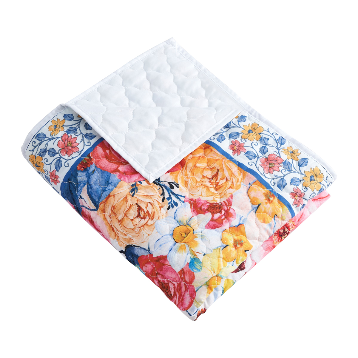 Greenland Home Fashions(tm) Huntington Reversible Quilted Throw Bla