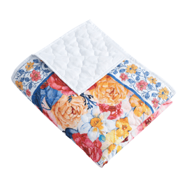 Greenland Home Fashions(tm) Huntington Reversible Quilted Throw Bla