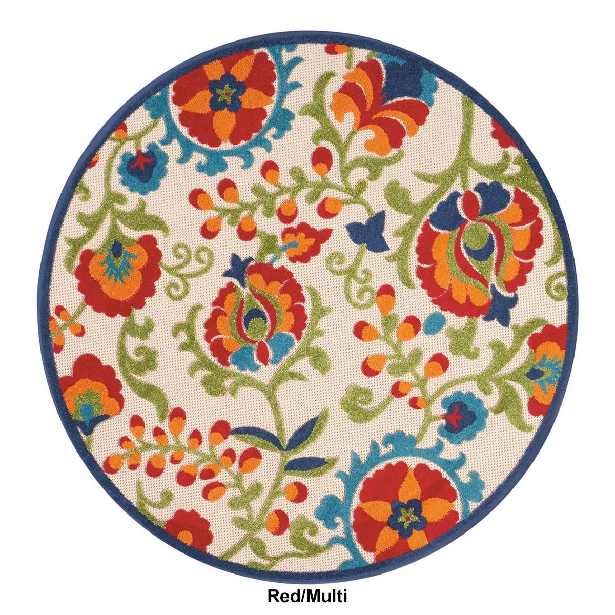 Nourison Aloha Farmhouse Round Rug