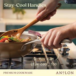 Anolon® Ascend Hard Anodized Nonstick Stir Fry Pan - 10-Inch