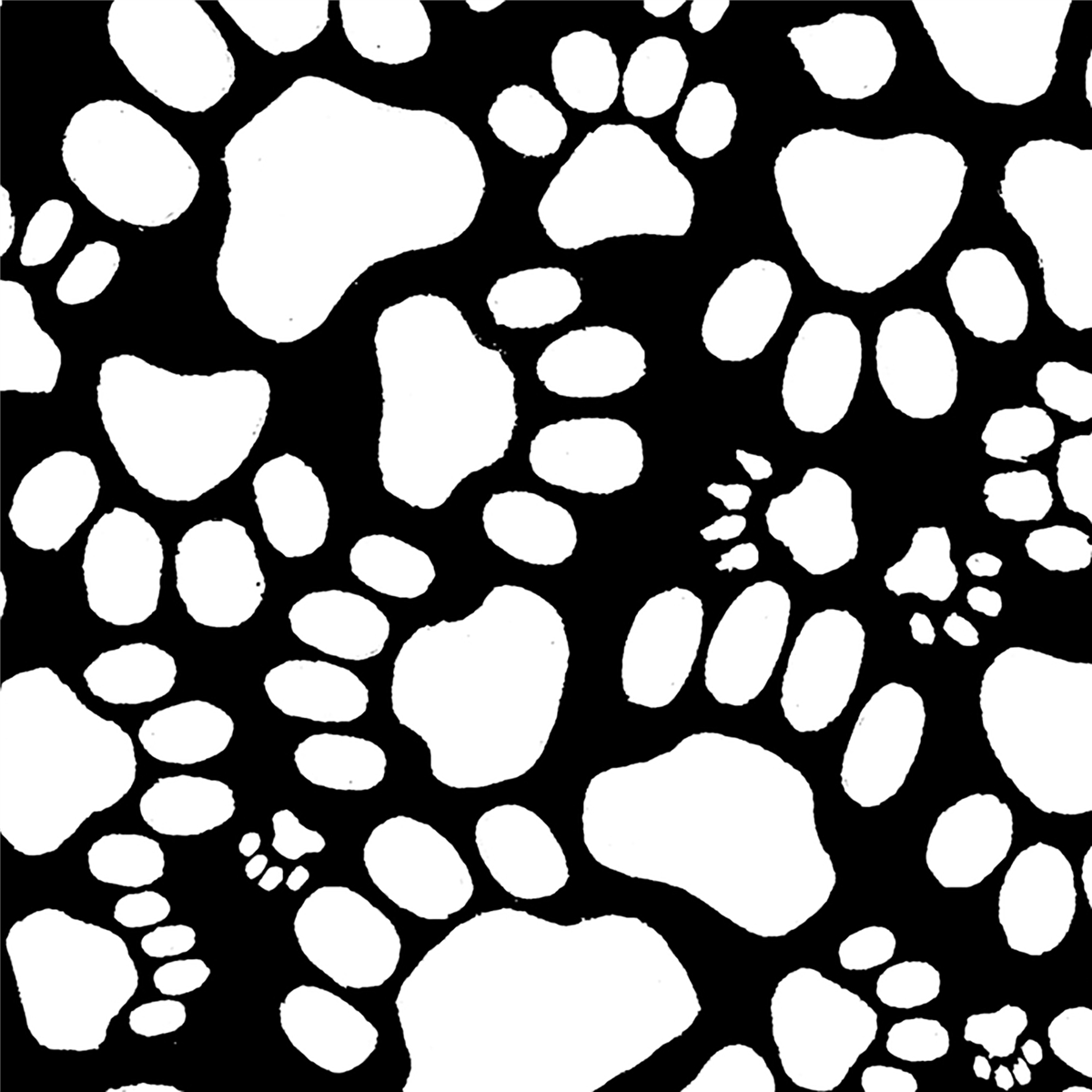 Plus Size LA Pop Art Heart Paw Word Art Hoodie