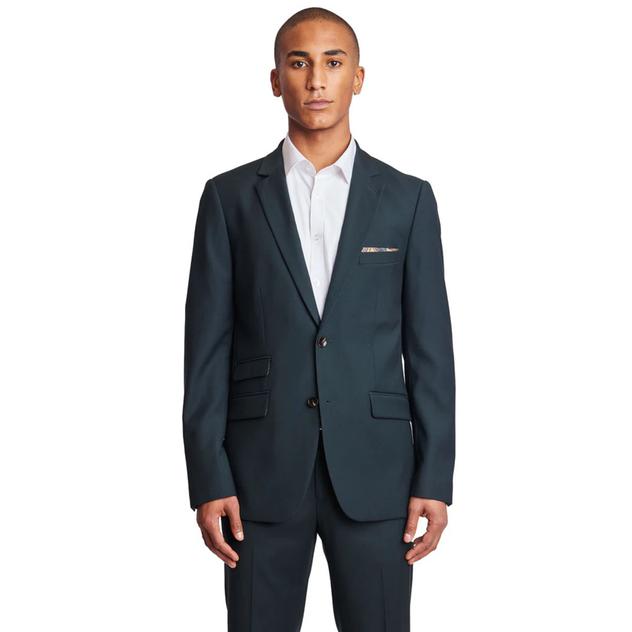 Mens Paisley & Gray® Solid Notched Jacket