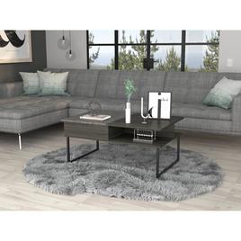 FM FURNITURE Dayton Carbon Espresso Lift Top Coffee Table