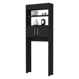 FM FURNITURE Valencia Black Wengue Over The Toilet Cabinet
