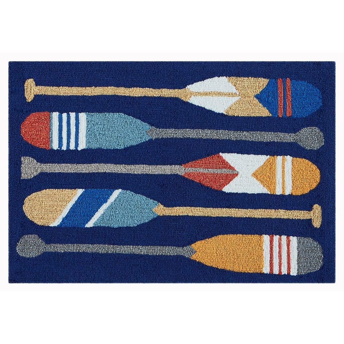 Liora Manne Frontporch Paddles Rectangular Accent Rug