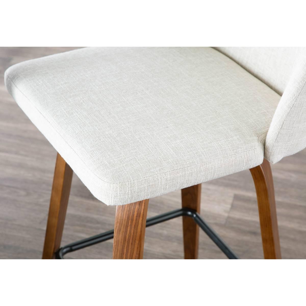 LumiSource Toriano Mid-Century Modern Counter Stools - Set of 2
