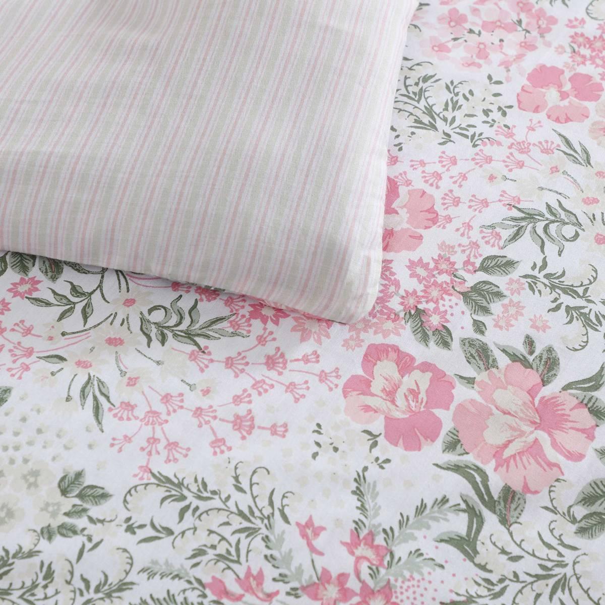 Laura Ashley Heather Garden Cotton Comforter Set