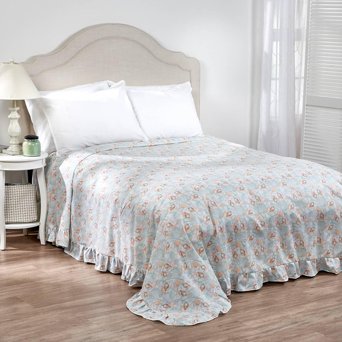 Ashley Cooper(tm) Cocoa Beach Plisse Bedspread