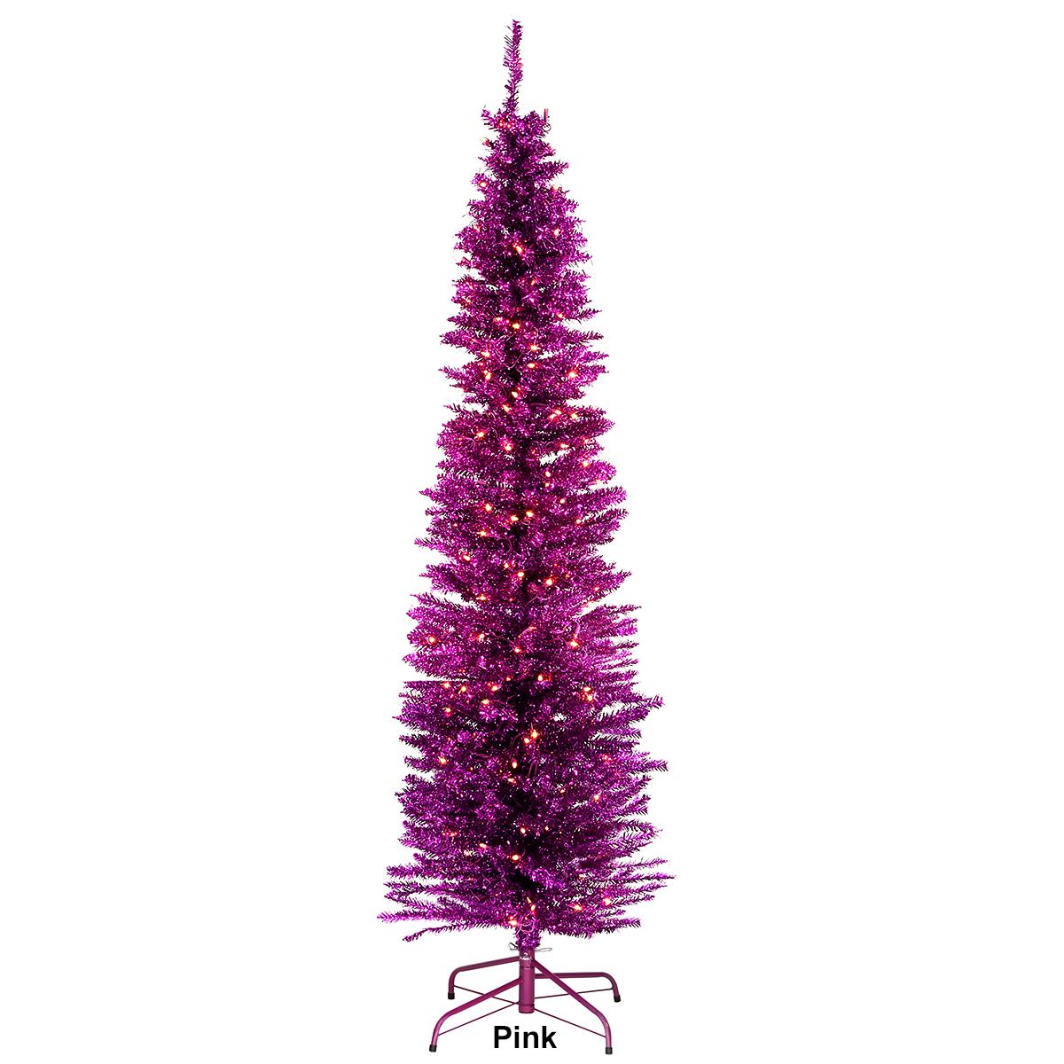 National Tree 6ft. Tinsel Christmas Tree