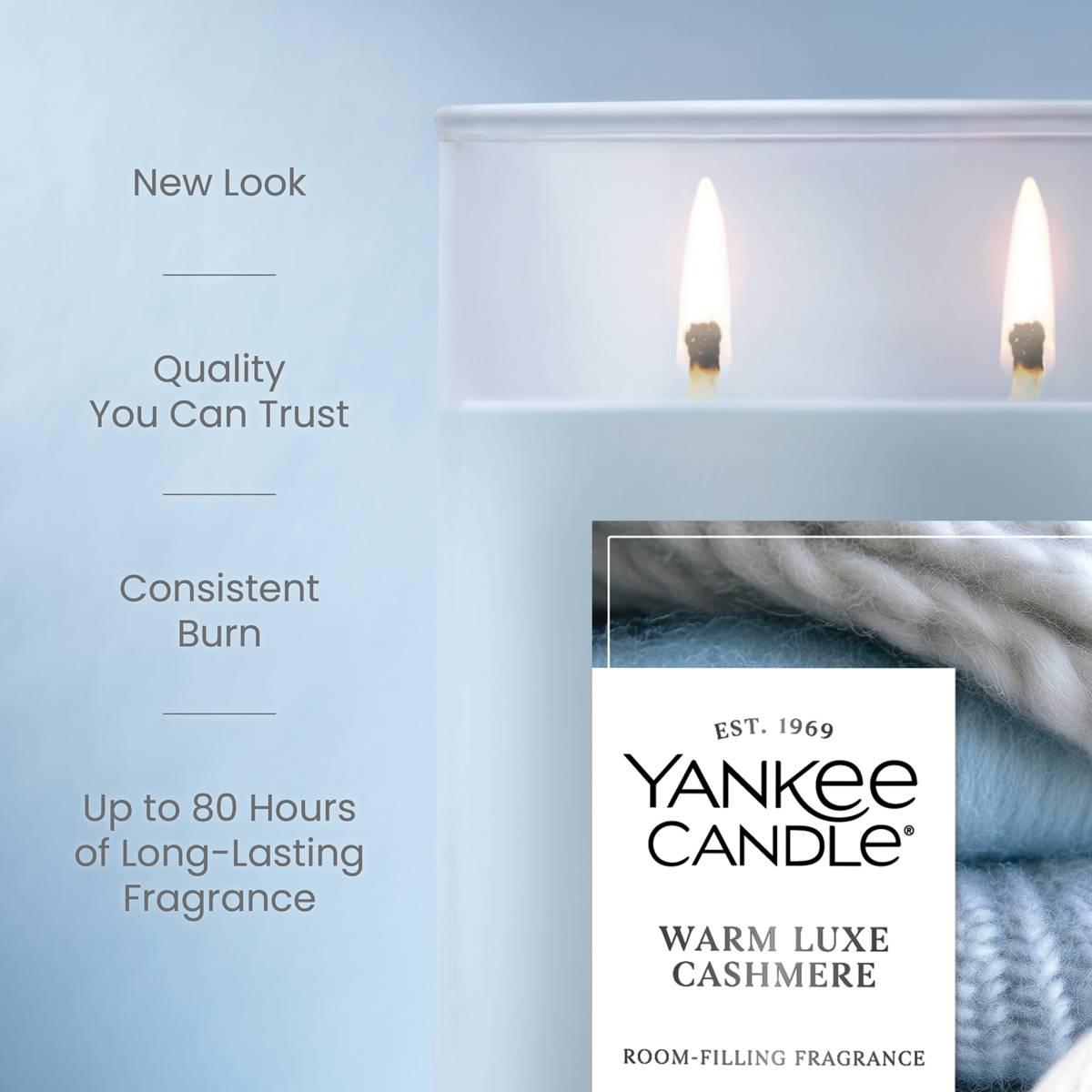 Yankee Candle® Warm Luxe Cashmere 2-Wick Large Tumbler Candle