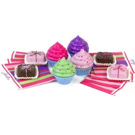 Sophia's® Cupcakes &amp; Petit Four Set for 18 Inch Dolls