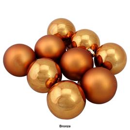 Northlight Seasonal 9ct. 2-Finish Christmas Ball Ornaments