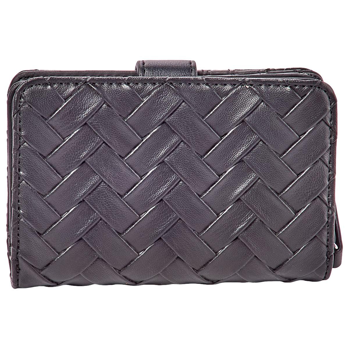 Womens Nine West Norah Woven French Wallet
