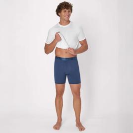 Mens Hanes® Originals 3pk. Supersoft Boxer Briefs-Light Blue/Grey