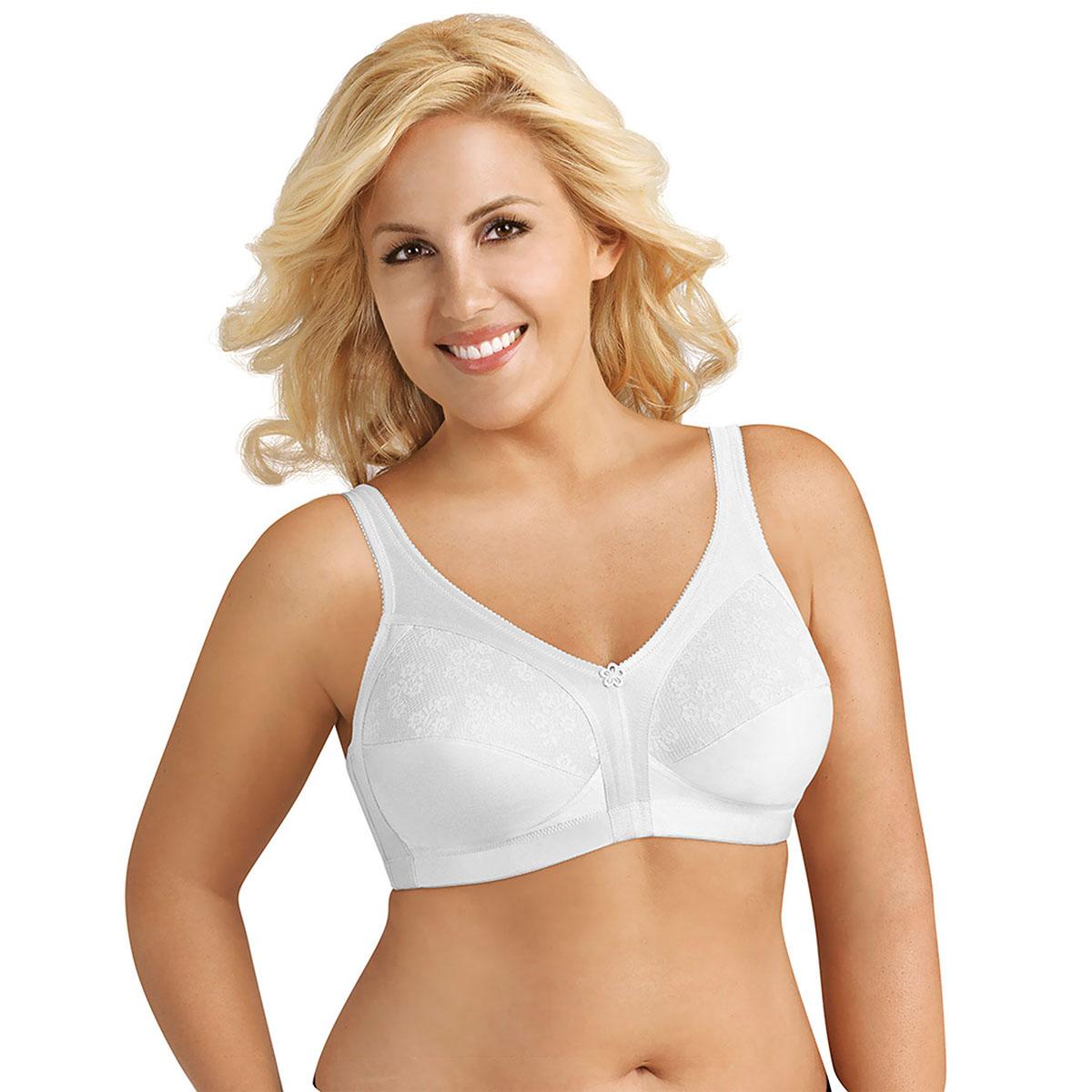 Womens Exquisite Form Fully® Side Shaping Wireless Lace Bra