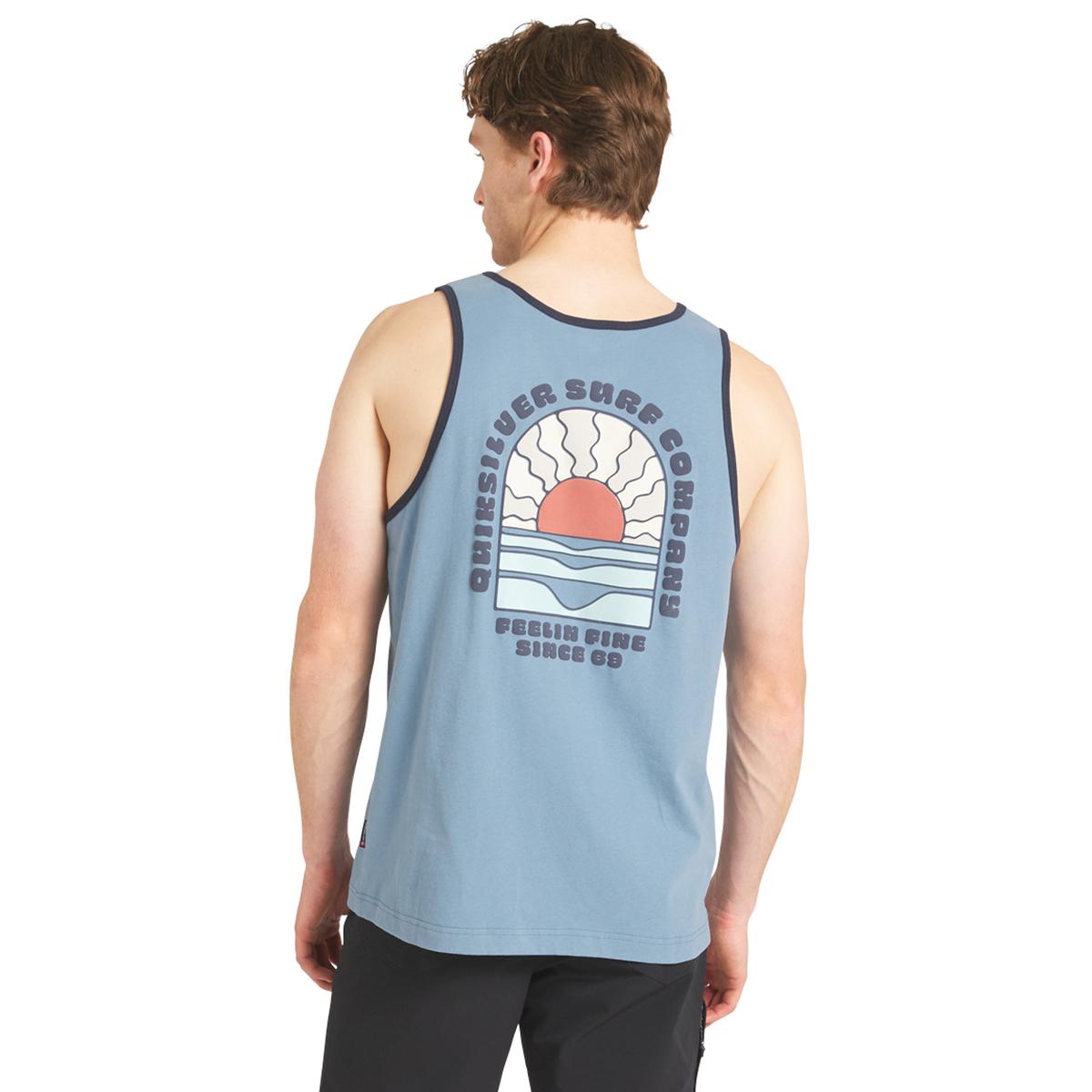 Mens Quiksilver Respite Graphic Tank Top