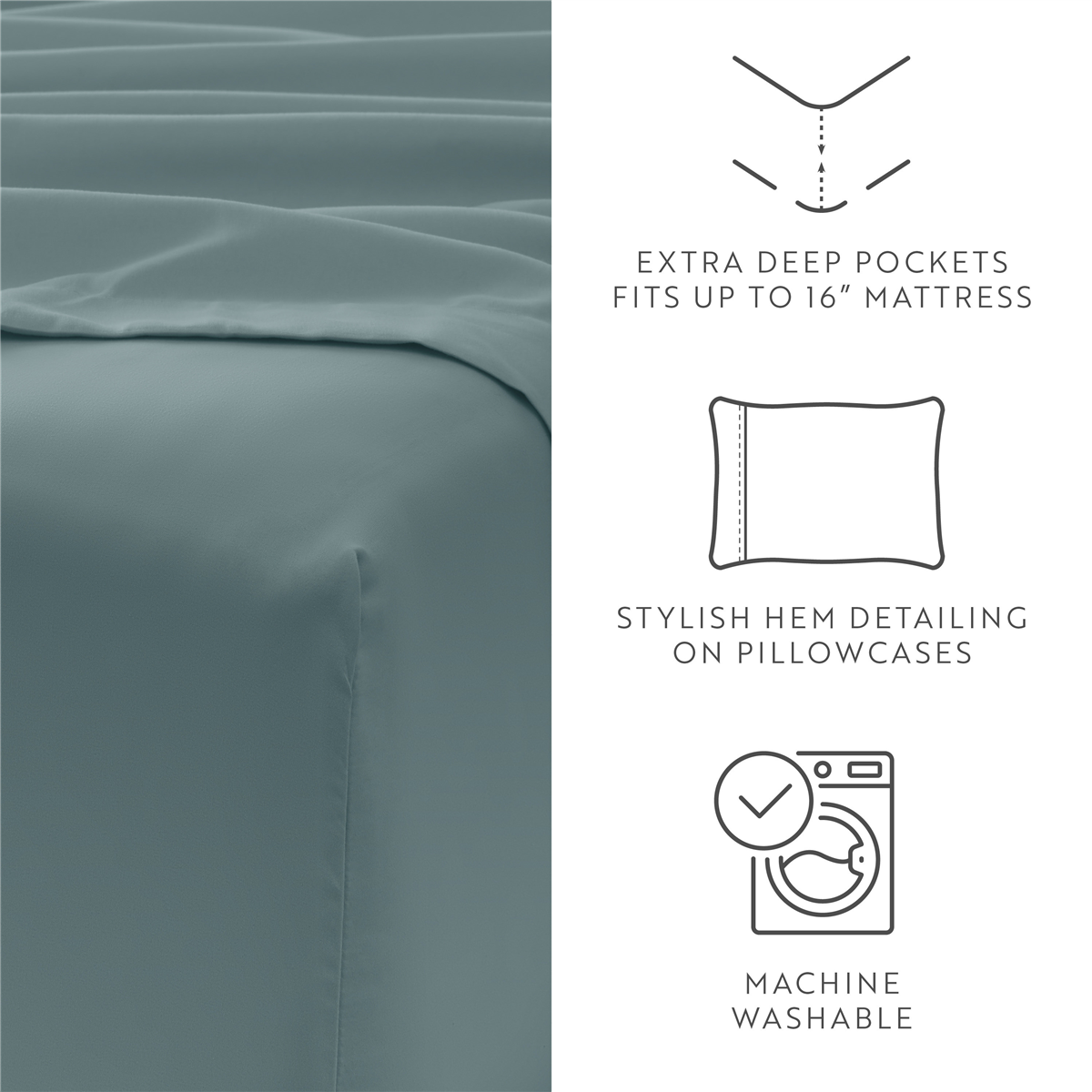 Soft Essentials 6pc. Luxury Ultra Soft Sheet Set