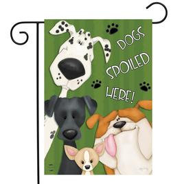 Briarwood Lane Spoiled Dogs Garden Flag