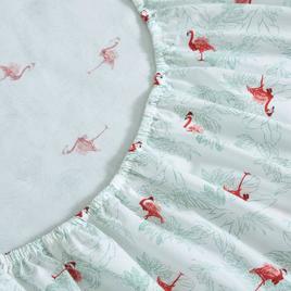 Tommy Bahama Flamingo Santa 200TC 4pc. Sheet Set