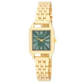 Womens Laura Ashley(R)  Square Heritage Watch - LA2132YG