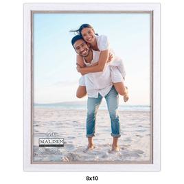 Malden Two-Tone White & Taupe Frame
