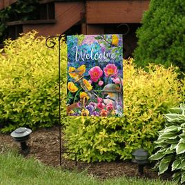 Briarwood Lane Spring Time Garden Welcome Garden Flag