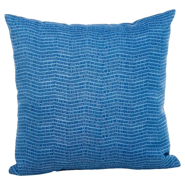 Jordan Manufacturing Wavy Pattern Outdoor Toss Pillow