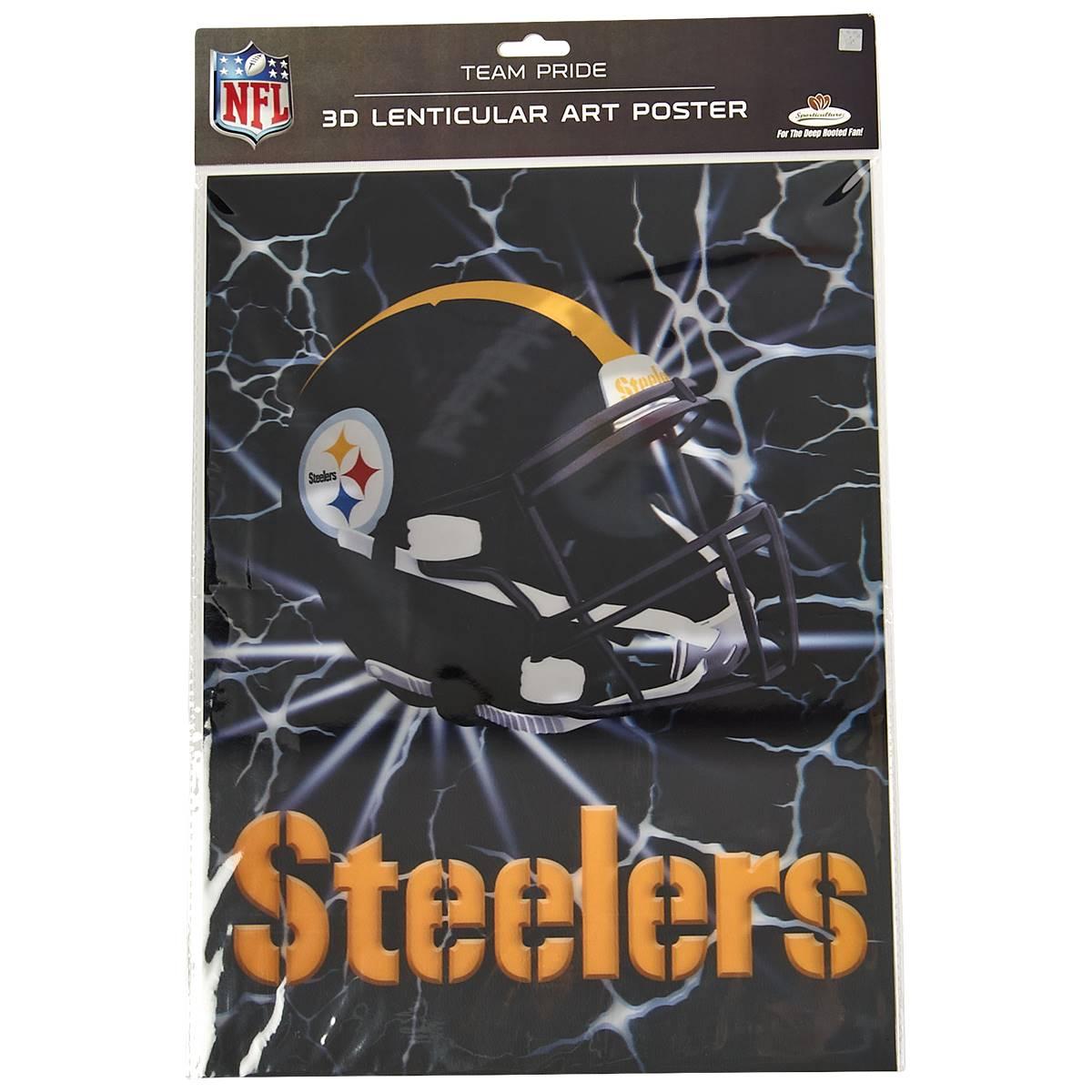 Sporticulture(tm) Steelers Lenticular Art Poster