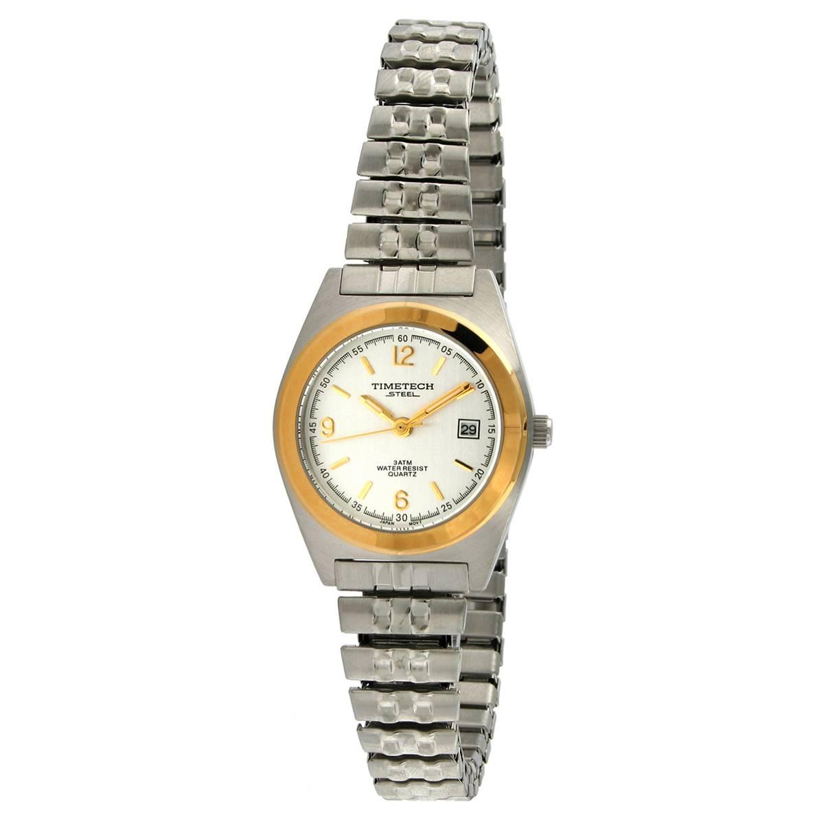 Womens TIMETECH Two-Tone Expansion Watch - 3600L