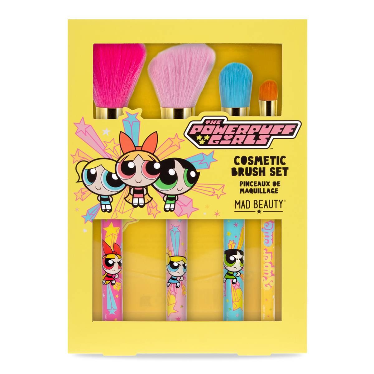 Mad Beauty Powerpuff Girls Super Cute Makeup Brush Set