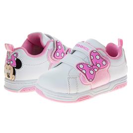 Little Girls Disney Minnie Mouse Pink Fashion Sneakers