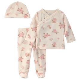 Baby Girl (Preemie-3M) Carter''s Ig Floral Set W/ Hat