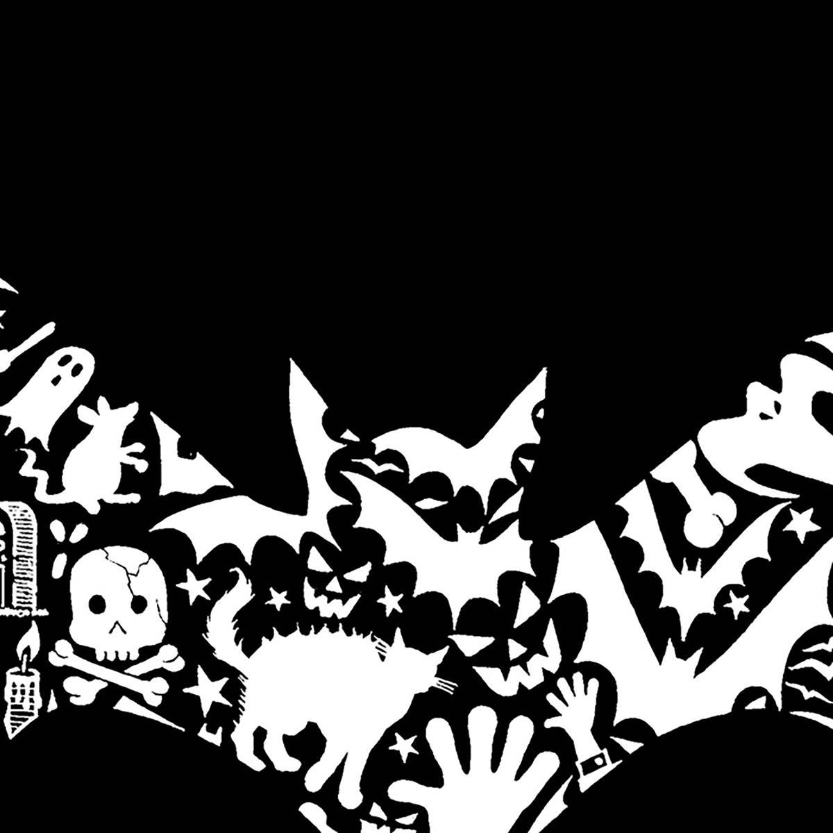 Plus Size LA Pop Art Bat Pics Word Art Hooded Sweatshirt