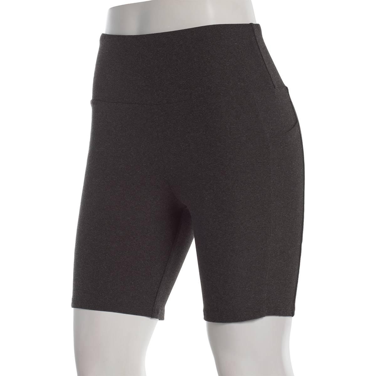 Womens New York Laundry Bike Shorts with Cell Phone Pocket