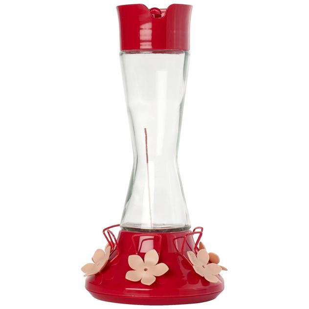 Perky-Pet Top-Fill Favored Pinch-Waist Glass Hummingbird Feeder