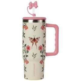 Agenda 30oz. 3D Pink Butterfly Tumbler