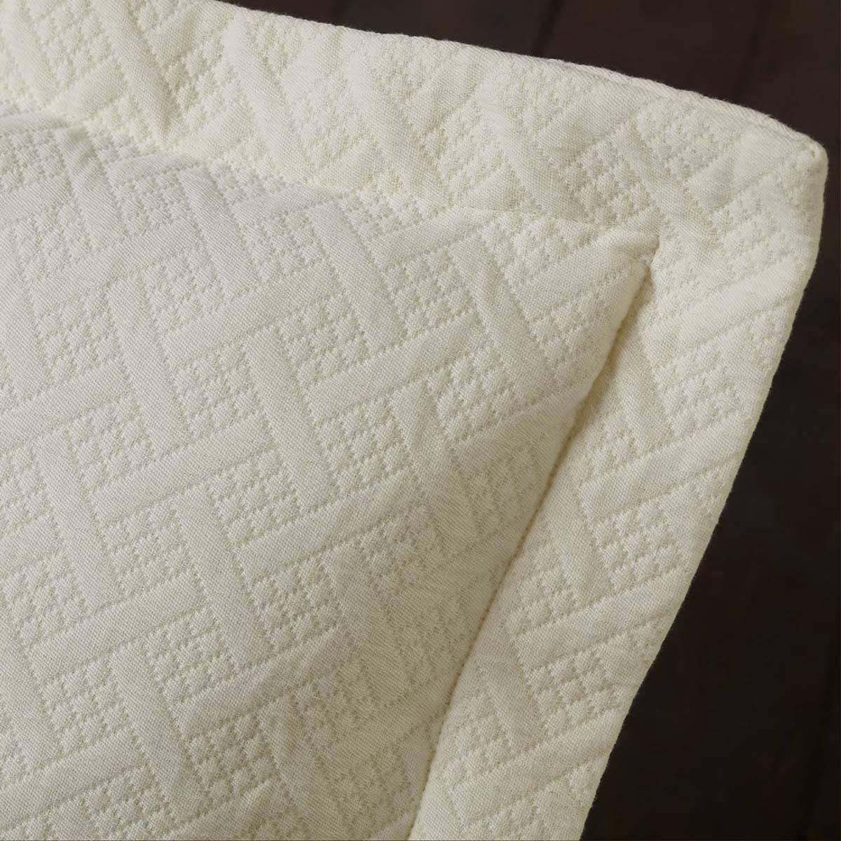 Superior Jacquard Matelassé Cotton Basketweave 3pc. Bedspread Set