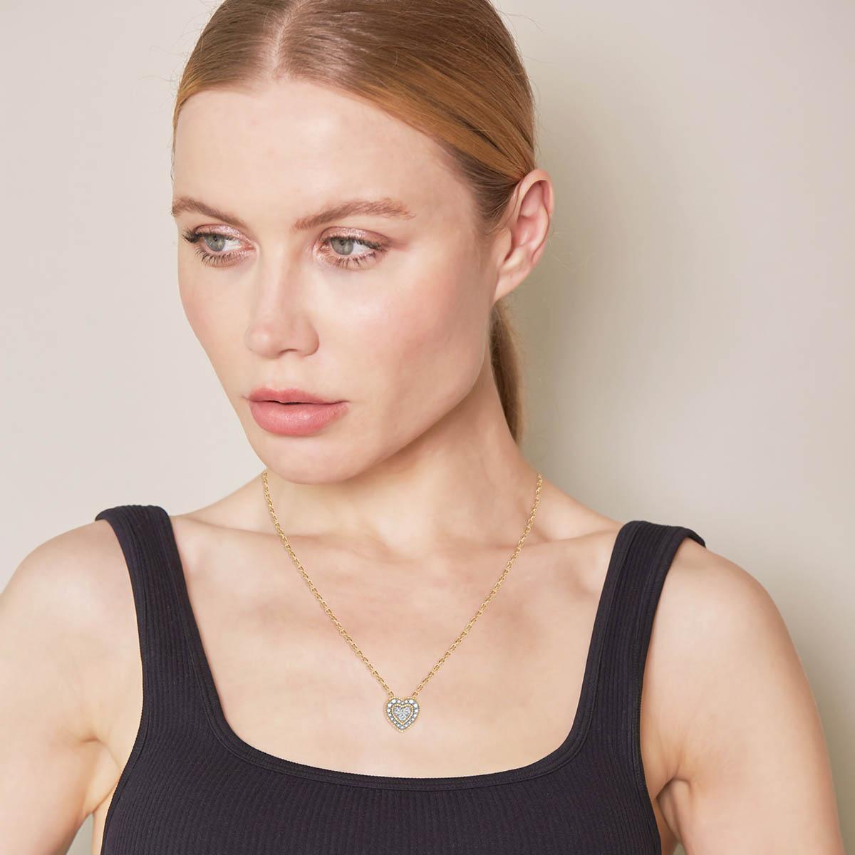 Nova Star™ 1/10ctw. Lab Grown Diamond Heart Pendant