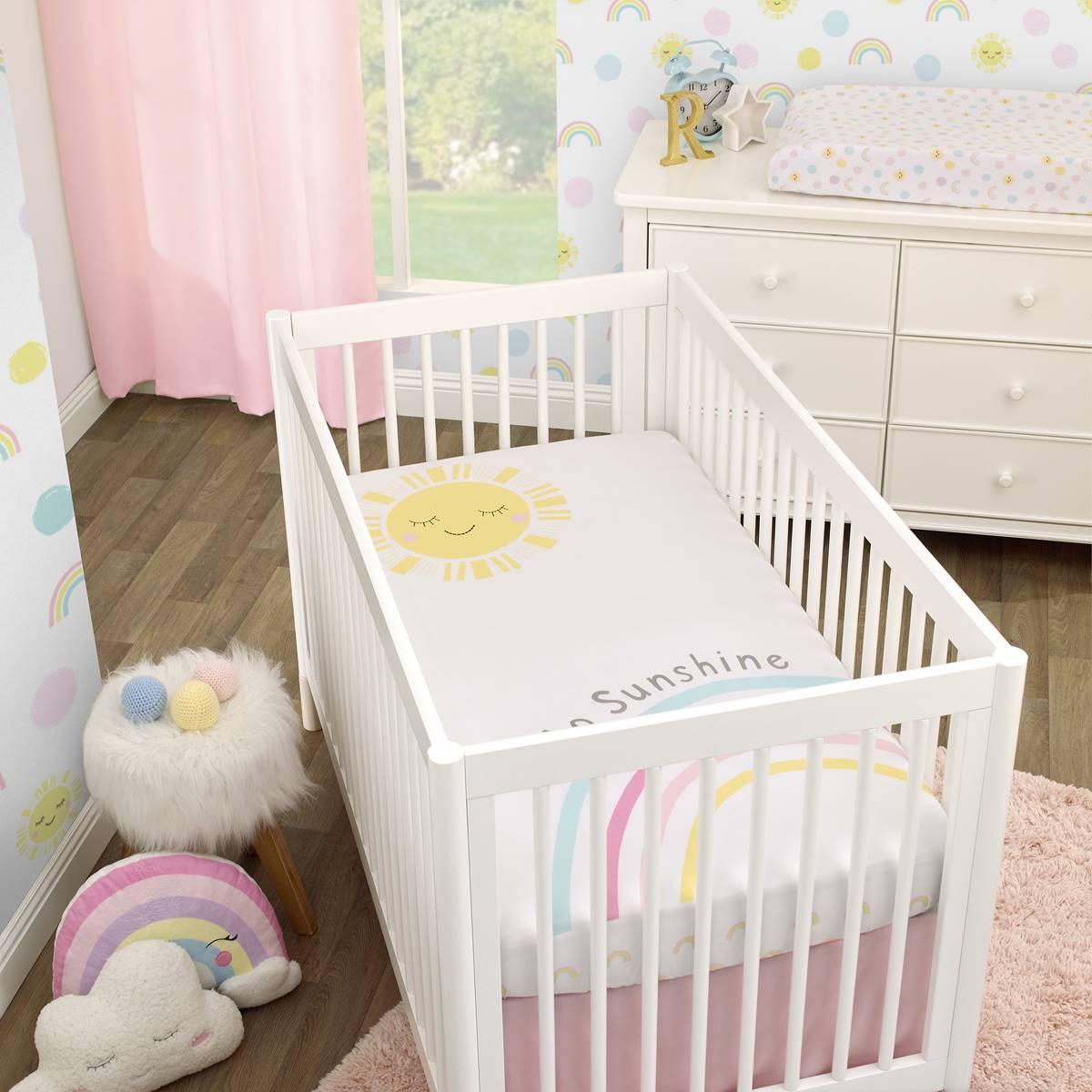 NoJo Happy Days Photo Op Crib Sheet