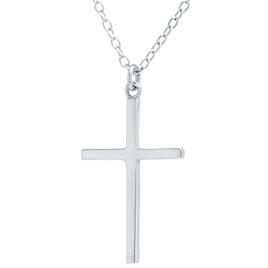 Sterling Silver Cross Pendant Necklace