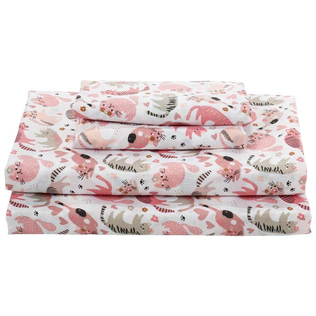 Ashley Cooper™ Kitten Cuddle Microfiber Sheet Set